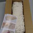 Mkono 2 Pcs Macrame Woven Wall Hanging Boho Chic Geometric Art Decor - Beautiful Bedroom Nursery Apartment Home Decoration, Gift for Girls Adults Birthday Christmas, 32" L x 16.5" W