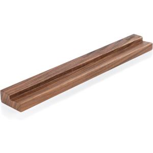 Vinyl Record Shelf - A Display Ledge Made of Solid Walnut - A Wall Mount for Your Favorite or Now-Playing Records -This Vinyl Record Holder Fits All Records (Walnut)