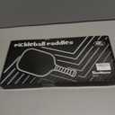 Carbon Fiber Pickleball Paddle, Carbon Fiber Surface (CFS) Pickle Ball Paddles with 16mm Honeycomb Core, Lightweight, Shock-Absorbing Paddle with Anti-Slip Grip, Ideal for Novice & Pro Players