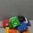 10000 Pcs Multicolor Pom Poms for Crafts 1 cm Fuzzy Craft Balls for Kids Classroom DIY Creative Christmas Decorations
