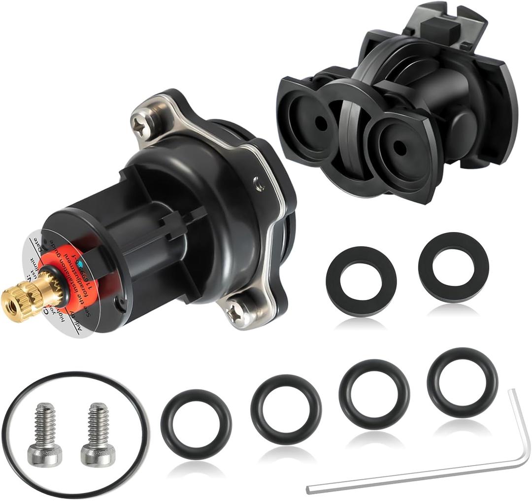 GP876851 Mixer Cap and Pressure Balancing Cartridge Kit, for Kohler Shower Valves K-304 and K-11748 Platforms, Shower Valve Cartridge Replacement Repair Kit, Include GP77759 and GP800820