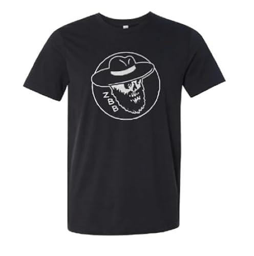 Zac Brown Band Official Merch Skeleton Logo Tee, Black, XXL