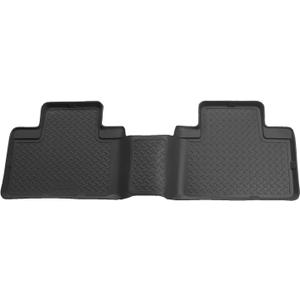 Husky Liners Classic Style Floor Mats | Fits 2001-2003 Ford F-150, SuperCrew (Crew Cab), Will NOT Fit SuperCab (EXT Cab) | 2nd Row, 2-pc Black - 63051