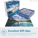 Enovoe Puzzles for Adults 1000 Pieces - Featuring Moraine Lake Alberta - Challenging and Educational Masterpieces Puzzle for Kids - Large, 27x 20 inches - Jigsaw Puzzles 1000 Pieces for Adults