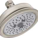 Hansgrohe Croma 100 Classic 5-inch Classic Showerhead 3-Spray in Brushed Nickel, 04930820