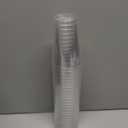 200Counts 12 OZ. Hard Plastic Cups Fancy Disposable Cups for Party, 12 Ounce Clear Elegant Wedding Cups Disposable Wine Glasses for Parties