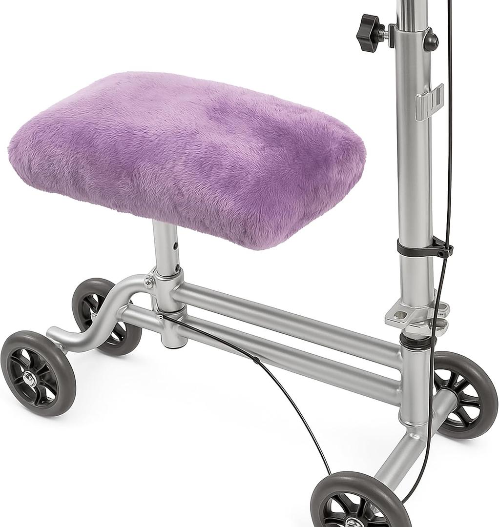 Deluxe Universal Knee Walker Pad Cover (Purple)
