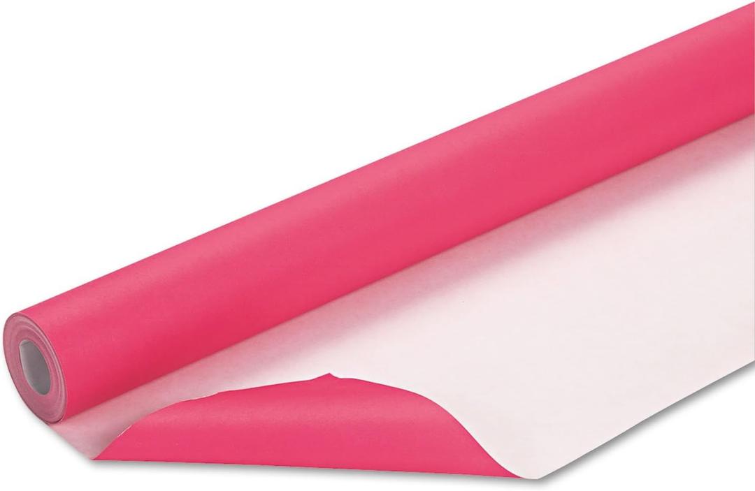 Fadeless Bulletin Board Paper, Fade-Resistant Paper for Classroom Decor, 48 x 50, Magenta, 1 Roll