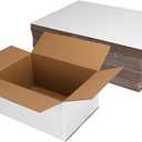 Hoikwo 10x7x5 Inches Small White Shipping Boxes Set of 40, Sturdy Cardboard Boxes for Small Business for Packaging Mailing