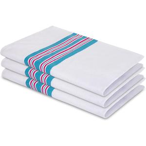 Elaine Karen 3 Pack Flannel Unisex Hospital Receiving Nursing Blankets - 100% Cotton, for Girl or boy, Newborn Swaddle Wrap Baby Blanket Throw, Soft, Warm, Cozy, Infant for Crib, Stroller, 30x40, White 