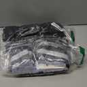 FUAMEY Dog Coat for Large Dogs,Waterproof Dog Winter Jacket with Harness Built in Puppy Cold Weather Coats Reflective Pet Vest with Zipper Warm Fleece Dogs Snowsuit Windproof Solid Black L