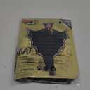 Spooktacular Creations Halloween Kid Glow in the Dark Costume - Bat Wings, Black Bat Jumpsuit for Boy, Girl (Large(10-12 yrs))