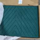 KEIKI Twin Size Upholstered Daybed with Trundle, Velvet Sofa Bed with USB Port & Side Pockets, Modern V-Grained Backrest Guest Bed, No Box Spring Needed, for Bedroom & Living Room, Emerald