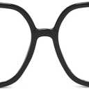 Retro Square Reading Glasses For Women Blue Light Blocking Oversized Eyeglass Frames Large lens