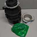 InSinkErator Badger 5 Garbage Disposal, Standard Series 1/2 HP Continuous Feed Food Waste Disposer, Black, Set of 1