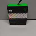 Razer Phantom Keycap Upgrade Set: Unique Stealth Design - Translucent Sides - Bottom-Lasered Legends - Keycap Removal Tools & Stablizers - Universal Compatiability - White