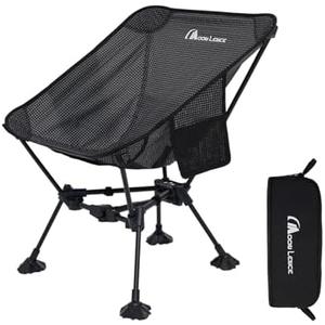 MOON LENCE Portable Camping Chair Backpacking Chair - The 4th Generation Ultralight Folding Chair - Compact, Lightweight Foldable Chairs for Hiking Mountaineering, Beach