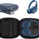 CaseSack Case for Bose QuietComfort Bluetooth Headphones with Microphone, QuietComfort 45, 35, 35 II, Replacement case only (Blue)