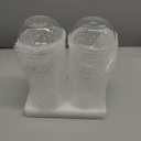 Yardwe 2Pcs Glass Hydroponic Flower Vase, Angel-Shaped Clear Glass Planter for Indoor Plants, Decorative Transparent Propagation Container for Living Room, Bedroom, or Office, 3.74x2.16 Inch