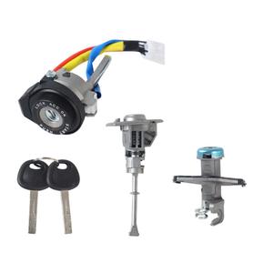 Ignition Switch Lock Cylinder, Left Driver Door Lock Cylinder, Trunk Lock Cylinder, Compatible with 2009-2014 Hyundai Sonata, 2011-2015 Hyundai Sonata Hybrid Replace OE 81970-3SA00 81250-3SA00