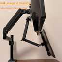 Universal VESA Mount Adapter for Tablets,Monitor Arm Extension Arm,Compatible with 4.7-15.6" Tablet/Phone/Portable Screen,Fits VESA 75x75 & 100x100,MAT002-XL