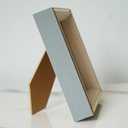 5x5 Blue Beige Square Picture Frame, 5x5 Resin Photo Frame, Wall and Desktop Display Picture Frame, Plexiglass