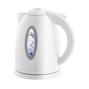 OVENTE Electric Kettle, 1.7L Fast Boiling Water Heater for Coffee or Tea, BPA Free with Water Level Gauge, Auto Shut-Off, Boil-Dry Protection, Indicator Light and Removable Filter, White KP72W