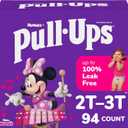 Pull-Ups Girls' Potty Training Pants, Size 2T-3T Training Underwear (16-34 lbs), 94 Count