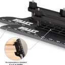 MARSHALLTOWN Stair Tread Jig, Built-in Ruler, Template and Measuring Tool, STT