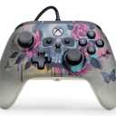 PowerA Advantage Plus Wired Controller for Xbox Series X|S - Bloom & Gloom, officially licensed, adjustable height thumbsticks, hall effect, mappable buttons, works with Xbox One and Windows 10/11 PC