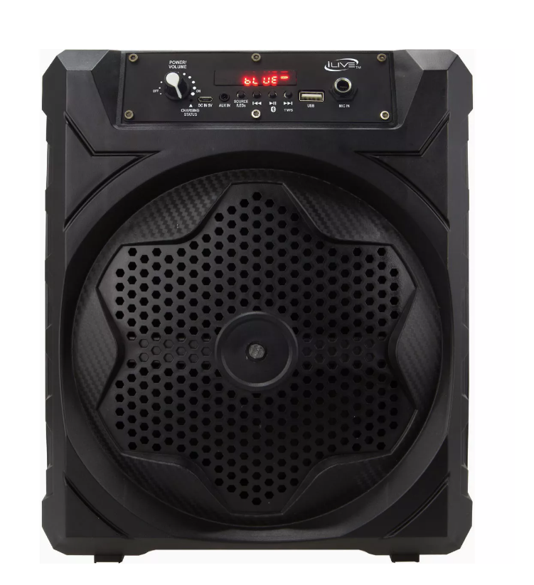 iLive Bluetooth Party Speaker with Microphone