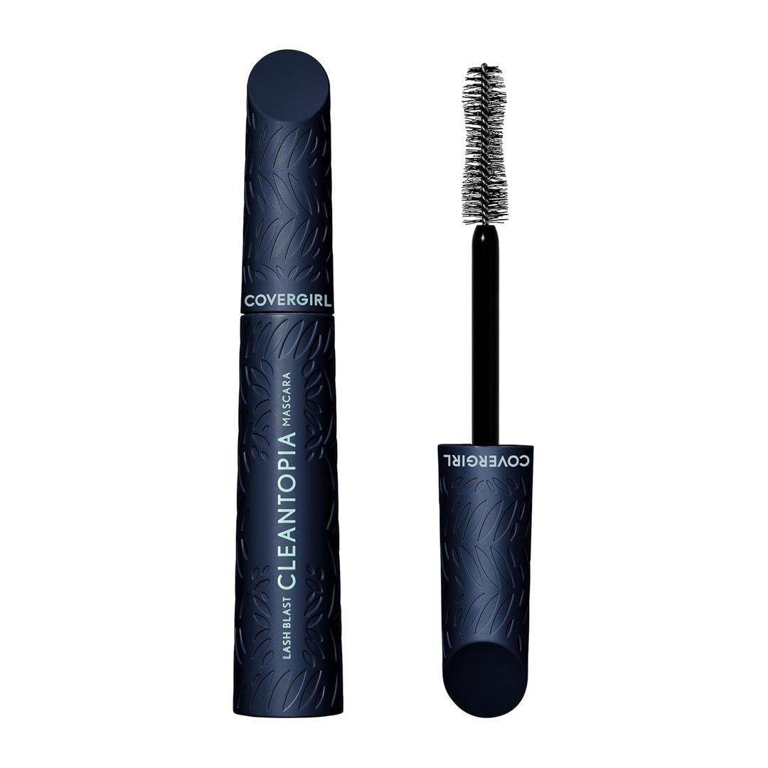Covergirl Lash Blast Cleantopia, 820 Ultramarine Black, Mascara, Volumizing Mascara, Vegan Formula, Conditions Lashes, Clean Mascara, Smudge-Proof, 0.33oz (0.32 Fl Oz (Pack of 1))