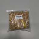 50pcs Khaki Velvet Bows for Christmas Tree - 5x7 Inch Pre-Tied Holiday Bows for Tree,Wreath,Gift Wrapping & Decor (3/8"Width)