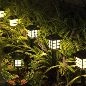 SOLPEX Solar Outdoor Lights, 12 Pack Solar Path Lights, Walkway Lights Outdoor, Garden Light, Solar-Powered Pathway Waterproof for Garden, Yard, Landscape and Driveway (Warm White)