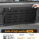 Hoolcar for JL Tailgate Table Double-Layer Foldable Table Cargo Shelf Storage Rack Compatible with Jeep Wrangler JL JLU 2018-2024, Support up to 75lb Storage Cargo Luggage Holder Carrier(B Style)