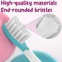 Kids Replacement Toothbrush Head for Sonicare: Ofashu Children Sonic Electric Toothbrush Brush Head for Philips 6321 6340 6032/94 6042, 8 Packs for Boys Girls 7+, Pink & Green