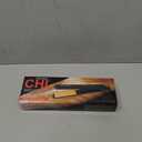 CHI Original Ceramic Flat Iron, Hair Straightener For A Smooth Finish, Floating Plates, Quick Heat Up, Analog On/Off Switch, 1" Styling Tool, Black