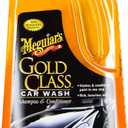 Meguiar's Gold Class Car Wash – Premium Foaming Auto Wash Soap, High Gloss Finish, Safe for Clear Coats, Deep Cleans without Removing Waxes, Car Detailing Supplies for Cars, Trucks & SUVs – 64 Oz