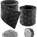 ZXWATC Rubber Tire Upgrade Kit for Power Wheel Kids Electric Ride On Car, Anti-Slip and Noise Reduction Wheel Replacement, Durable Shock Absorbing Tire Protection Covers for Plastic Wheels-2PCS