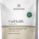 GutHealth Prebiotic Fiber 12g Soluble Fiber including Inulin for gastrointestinal health, Regularity, Satiety, and Daily Gut Wellness; Easy to Mix Into Drinks or Food, 30 servings, by Arbonne. BB 02-2029