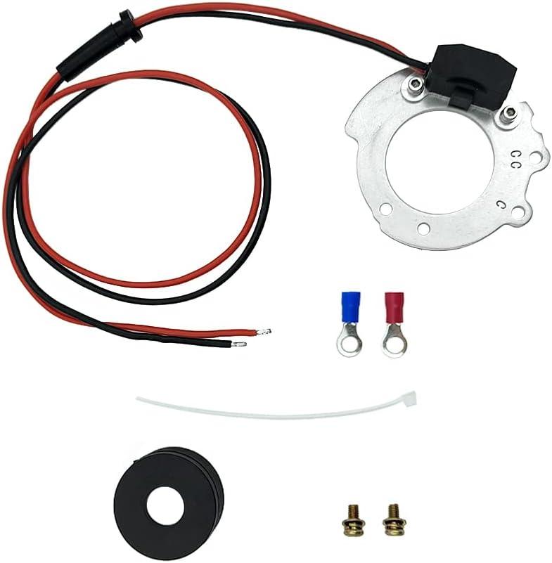 Replacement Electronic Ignition Conversion Kit 1244A Ignitor Compatible with Ford 4 Cyl