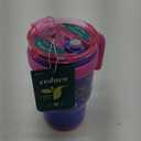 REDUCE 14 Oz Coldee Kids Tumbler with Lid and Straw - Coldee Insulated Travel Mug - Spill-Proof, Sweatproof Stainless Steel, BPA-Free - Includes Handle, Reusable Silicone Straw - Unicorn Magic