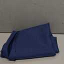 Veblandy Rectangle Tablecloth Waterproof 52x70 inch Linen Textured Table Cloth Stain and Wrinkle Resistant Washable, Decorative Fabric Table Cover for Dining, Party and Camping, Navy Blue