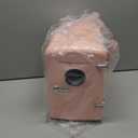 Frigidaire Retro 9-Can Mini Personal Fridge Portable Cooler for Car, Office, Bedroom, Dorm Room, or Cabin, 11.8" D x 7.1" W x 10.1" H, PINK