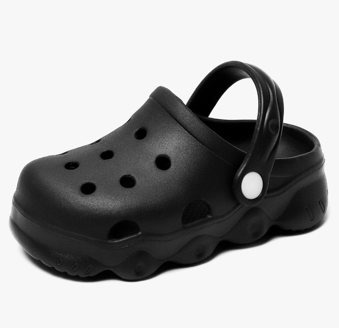INMINPIN Kids Cute Clogs Cartoon Garden Shoes Boys Girls Slides Slippers Indoor Outdoor Children Water Shower Beach Pool Sandals, Size 22