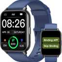 Kummel Smart Watch for Men Women, No App/Phone Required, Fitness Tracker with Pedometer, Bluetooth Call (Answer/Make Call), Heart Rate Blood Oxygen Monitor Step Counter, 100+ Sports Modes