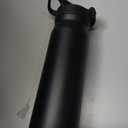 Reduce® Matte Black Insulated Stainless Steel Water Bottle with Integrated Carry Handle, 24oz