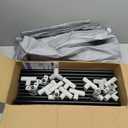 Fodoss Baby Playpen, Small Play Pen,Toddler Playpen for Apartment,Play Yard,Activity Fence, Extra Large Baby Playard (47x47 Inch, Light Grey)