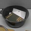 SENSARTE Nonstick Saucepan with Lid, 2.0 Quarts Small Pot with Swiss Granite Coating, Stay-cool Handle, Handy Sauce Pot Small Kitchen Cooking Pot, Induction Comptable, Free of Intentionally Added PFOA