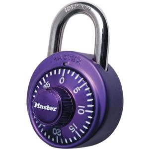 Master Lock Locker Lock Combination Padlock 1 Pack Purple, 1526D